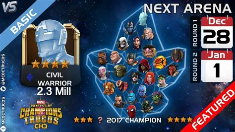 marvel contest of champions arena cutoff|Marvel Contest of Champions .
